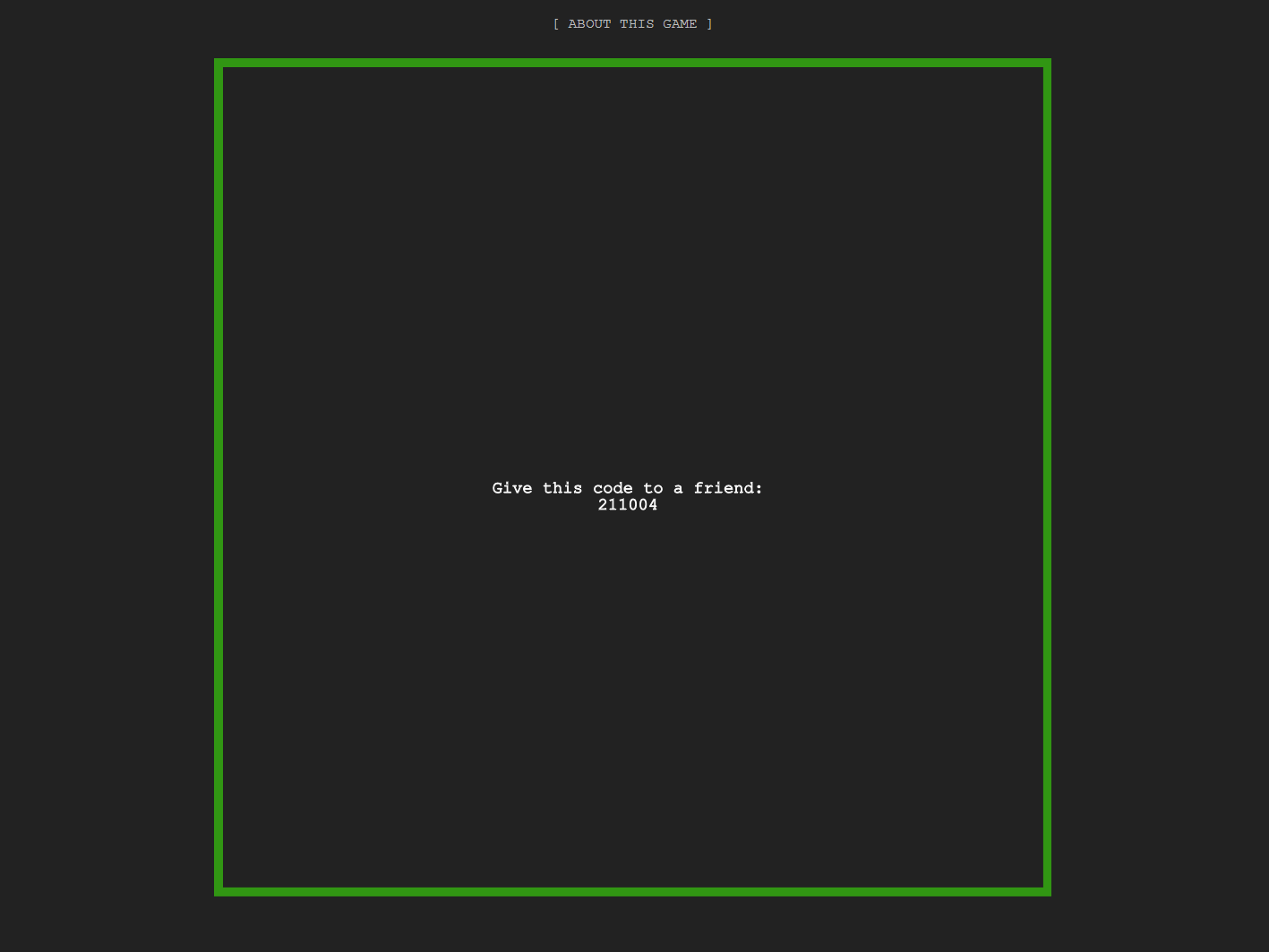 How a player hosts a new game.